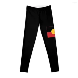 Active Pants Aboriginal Flag #4 Leggings Sports Female Gym Wear Womens