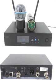 Professional UHF Digital Wireless Mic System QLXD4 True Diversity Stage Performance BETA58 Single Handheld Microphone9197220