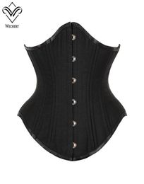 Lace Up Waist Trainer Control Cinchers Women Wide Girdle Back Support Steel Boned Underbust Corset Tops Slimming Reducing Belts H11538471