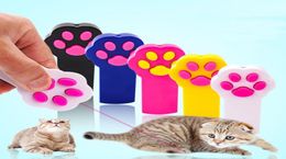New Footprint Shape LED Light Laser Toys Laser Tease Funny Cat Rods Pet Cat Toys Creative1247110