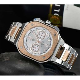 22% OFF watch Watch New Bell Ross Global Limited Edition Stainless Steel Business Chronograph Luxury Date Fashion Casual Quartz Mens