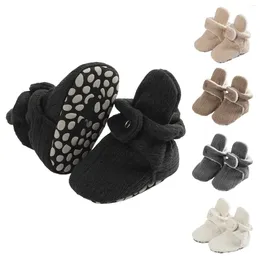 Boots Toddler Baby Shoes Born Socks Solid Color Patchwork Knitted H 0 Girls Toddlers Boy 6 Months