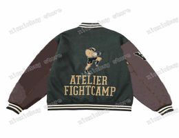 21ss Autumn Sportwear man women designers Jackets baseball Faux leather fightcamp Thai boxing clothes Coats Outerwear Clothing gre2644984