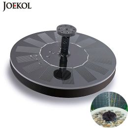 Baths 7V Solar Fountain Watering Kit Power Solar Pump Pool Pond Submersible Waterfall Floating Solar Panel Water Fountain For Garden