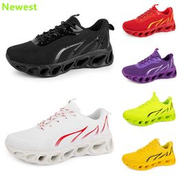 2024 running shoes spring men woman gray brown green Chartreuse blue trainers Soft bottom sneakers breathable GAI