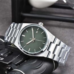 22% OFF watch Watch Tissoity Men Top-grade AAA mechanical Movement Automatic Date classic 1853 Luxury wrist-watch Steel Strap Fashion lady watche