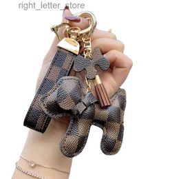 Keychains Designer Keychain Favour Flower Bag Jewellery Keyring Gift Animal Key Accessories 240303