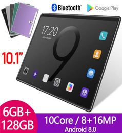 2022 New Pad T10W 6GB RAM 128GB ROM 101 Inch 10 Core Factory s with Keyboard Android 8 Google Play Tablet PC4329953