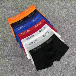 Designer Mens Underwear Fashion Luxury Brand Boxers Pure Cotton Underpants Wholesale