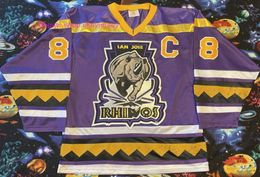 Cheap Stitched Rare Vintage K1 Sportswear RHI San Jose Rhinos Mark Woolf Hockey Jersey Mens Kids Throwback Jerseys9362017