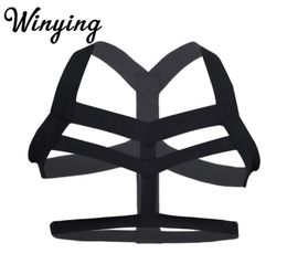 Bras Sets Men Sexy Body Chest Harness Belts Nylon Halter Elastic Wide Straps Tops Gay Male Gothic Rave Costume Restraints Bondage6660658