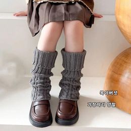 Women Socks JK Children's Twist Kawaii Harajuku Japanese Style Woollen Lolitas Knitted Cover Girls