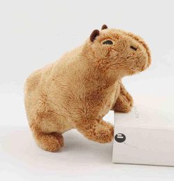 Plush dolls Simulation Capybara Plush Toys Cartoon Animal Hydrochoerus Soft Stuffed Toy Cute Real Life Capybara Rodent Plushie Dol6072237