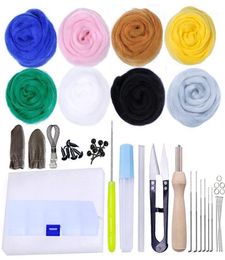 Sewing Notions Tools 1 Set Of Wool Felt Needle Tool Kit DIY Felting Mat Craft Needlework Sets Supplies11690390