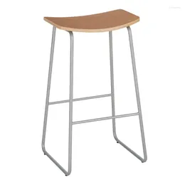 Hooks Mainstays Metal Frame Backless Bar Stools Set Of 2 Natural Wood & Counter