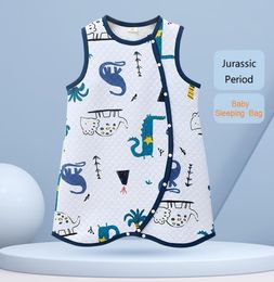 Baby Sleeping Bag Vest Cartoon Soft Infantil Spring Summer Cotton Toddler Sleep Sack Kids Slaapzak Bed Children Pyjamas Jumpsuit 28502794