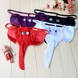 Men's Thong Cartoon Sexy Pants Fun Elephant Nose Flirtatious Underwear 165673