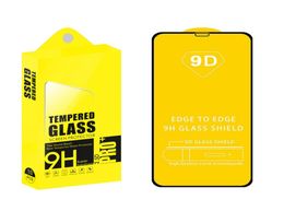 with Retail Box 9D Full Glue Tempered Glass for iPhone 5 6 7 8 plus 11 pro X XS XR max Screen Protector5818740