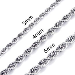 ed chain necklace mens stainless steel fashion necklaces link chain for Jewellery long necklace gifts for women Accessories294P