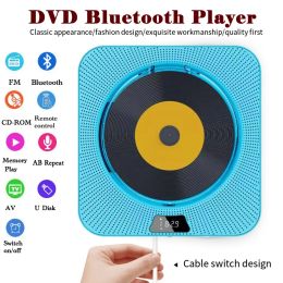 Player Home Office Wallmounted DVD Player Sounds LCD DisplayWith Bluetooth HDMI Remote Control CD Learner DVD/CD Player Audio FM Radio