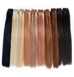 Brazilian Human Hair Weave Virgin Hair Straight Remy Human Hair Extension Deals 12quot To 24quot Unprocessed Factory Direct 158386224