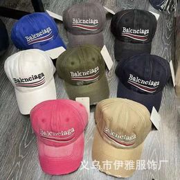 Ball Caps 2022 New B Coke Color Letter Embroidery Men's Face Small Baseball Hat Women's Ins Fashion Brand Sun Visor T230728