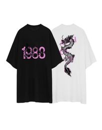 mens t shirts women designer tshirts cherry blossom butterfly t shirt clothes tshirt viper graphic tee loose couple tshirt Skin 7858432