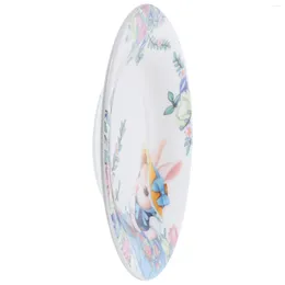 Plates Easter Tray Small Dessert Salad Kitchen Fruits Serving Dishes Household Appetiser