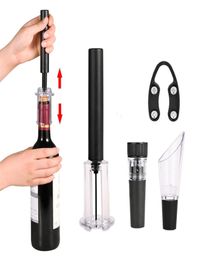 Air Pump Wine Bottle Opener Air Pressure Vacuum Red Wine Stopper Beer Lid Opener Corkscrew Corks Out Tool Stainless Steel Pin 22079773442