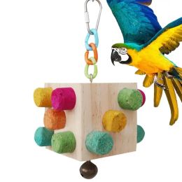Toys Bird Perch Stand For Cage Funny Wooden Parrot Paw Trimmer Toy Perch Stick Bird Chew Toys For Sparrow Cockatiels Parrot Budgies