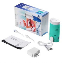 Whitening Portable Comfortable Water Flosser Battery Operated With Collapsible Design Electric Oral Irrigator for Travel