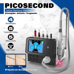 New Picosecond Laser Tattoo Removal Machine Nd Yag Pico Laser Skin Rejuvenation 755nm 532nm 1064nm Pigment Removal Beauty Equipment