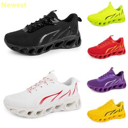 hot sale running shoes men woman white navy cream pink peach Grey trainers Soft bottom sneakers breathable GAI