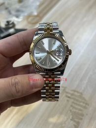 41mm 904L Relógios Homens Vidro Safira 126333 Luminoso Ouro Aço Dois Tons V12 Masculino 126334 Cal.3235 Movimento Relógio Automático