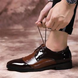 Dress Shoes Business Parties Brown Heels Gentleman Luxury 43 Men's Sneakers Sport Technology Luxus Importers