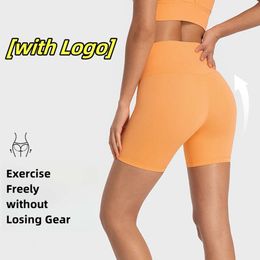 Lu Align Fitness LuluG Outfit with Leggings Short Gym Women's Hotty Hot Quick Drying Running Biker Shorts Sport Workout Yoga Wear Jogger Gry Lu-08 2024