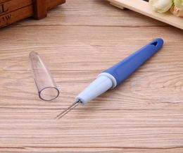 2019 Punch Embroidery Needle Set 37 Needle Pen for Felting Wool DIY Felt Craft hand Tool Handle Holder Punch Needles5281878