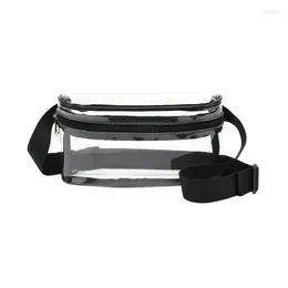 Waist Bags Women PVC Transparent Crossbody Chest Casual Sports Yoga Climbing Fanny Packs Ladies Wallet Shoulder 2024