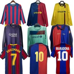 Retro Barcelona soccer jersey 96 97 03 04 05 06 07 08 09 10 11 14 15 16 ronaldo XAVI RONALDINHO RIVALDO GUARDIOLA PUYOL Iniesta finals maillot de foot 1899 DAVID VILLA