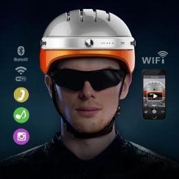 Speakers AIRWHEEL C5 Intelligent Helmet With Front Camera and Bluetooth Speaker