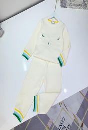 brand kids sets hoodiespants suit designer boys hooded Embroidered little monster sweater clothing size 1001505032590