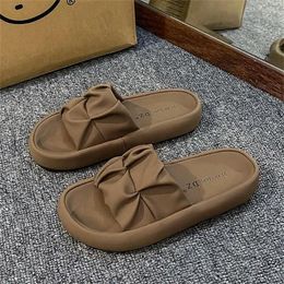 Slippers Black 36-37 Brown Sports Shoes Womens Sandal Slipper Sneakers Different Low Prices Hyperbeast Type Arrival