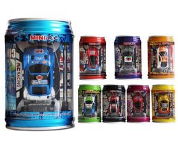 fourcolor Canned optional remote control car Mini tinned remotes controls cars children039s toy with light Coke tank auto6298491