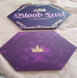 J Star 18colors Blood Lust Eyeshadow Shimmer and Matte Puple Palette Eyeshadow Cosmetic Artistry Palettes6210259