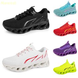 2024 running shoes spring men woman Clear navy cream Lime brown green blue dark trainers Soft bottom sneakers breathable GAI
