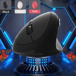 Mice Ergonomic Vertical Mouse Rechargeable 2.4Ghz Wireless Mause USB Optical Silent Gaming Wired Mice For Laptop PC Computer Office