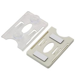 Durable Sucker Card Holder For Windshield Glass Tag ID IC Card Holder Car Card Sleeve Organisation Auto Interior Accessories9588579