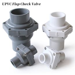 Connectors 25~110mm Upvc Flap Check Vae Drain Pipe Water Pump Antireflow Antiodor Nonreturn Vae Connector Garden Irrigation Fittings