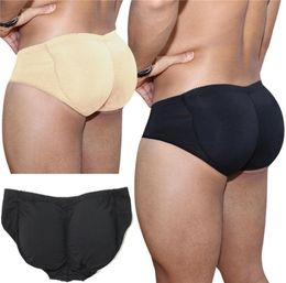 Man Body Shaper Underwear Padded Butt Lifter Briefs Panties Back Strengthening Double Removable Fake Ass Sexy Push up Cup Bulge Bo4906198