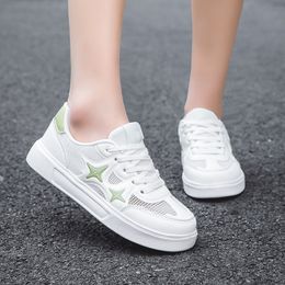 Women Running Shoes Comfort Low Grey Black Yellow Green Light Blue Shoes Womens Trainers Sports Sneakers Size 36-40 GAI